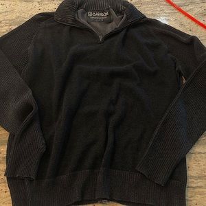 Carbon Brand Black and Grey sweatshirt/turtleneck